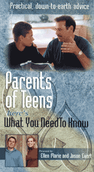 In Parents of Teens Here's What You Need to Know, Jason and Ellen Marie Evert provide practical guidance for parents helping their children through the teen years. They encourage parents to vigorously pass on their values to teenagers, and describe effective ways to strengthen parent/teen relationships.