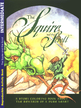 The Squire and the Scroll coloring book